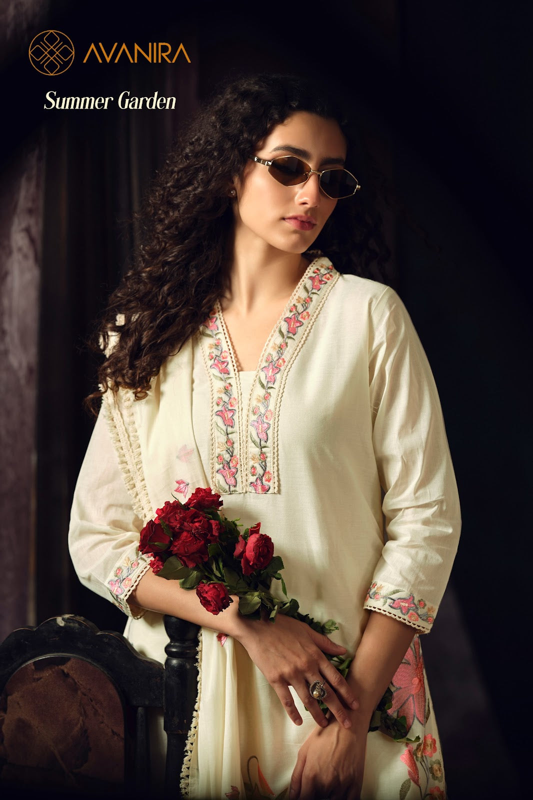 Summer Garden Avanira Readymade Cotton Pant Suits Wholesale Price