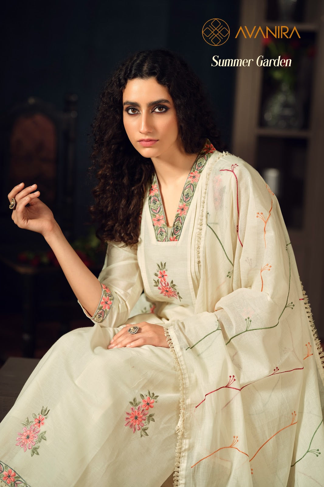 Summer Garden Avanira Readymade Cotton Pant Suits Wholesale Price