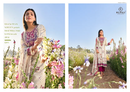 Summer Garden Rupali Viscose Muslin Pant Style Suits Manufacturer