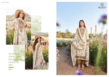 Summer Garden Rupali Viscose Muslin Pant Style Suits Manufacturer