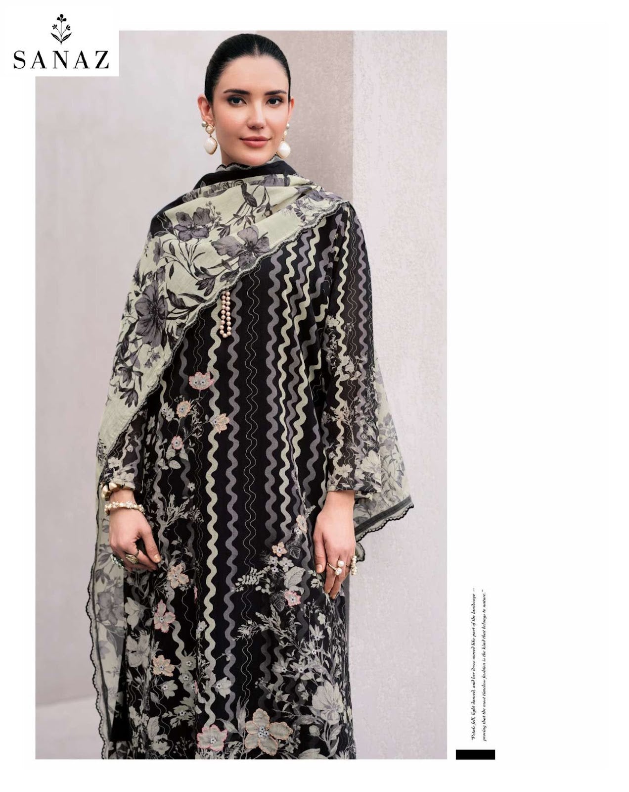 Summer Hues Sanaz Viscose Mul Pakistani Salwar Suits Exporter Gujarat
