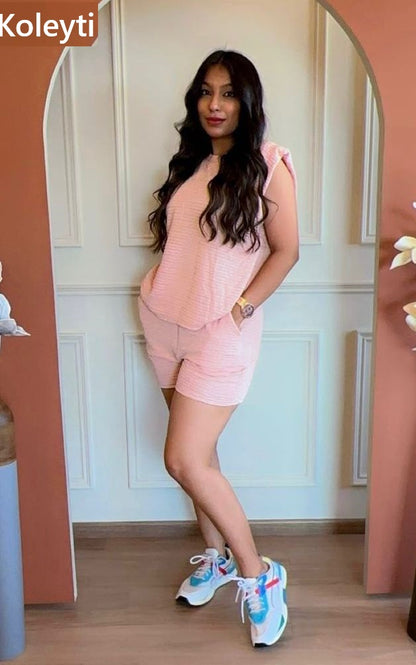Summer Korean Koleyti Shorts Night Suits Exporter India