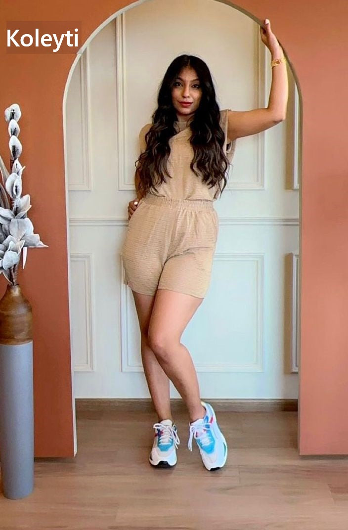 Summer Korean Koleyti Shorts Night Suits Exporter India