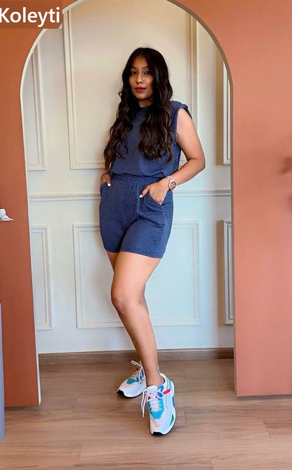 Summer Korean Koleyti Shorts Night Suits Exporter India