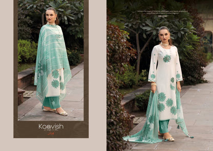 Summer Luxe Kaavish Lawn Cotton Pant Style Suits Exporter Gujarat