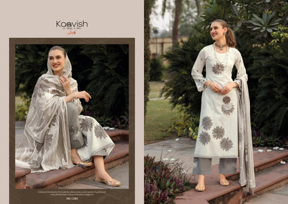 Summer Luxe Kaavish Lawn Cotton Pant Style Suits Exporter Gujarat