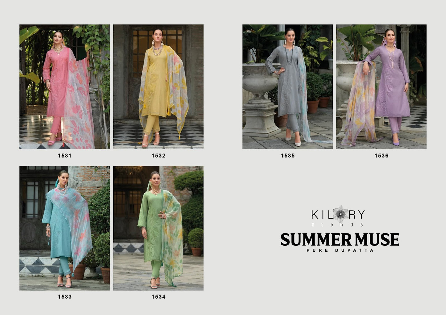 Summer Muse Kilory Lawn Cotton Pant Style Suits Manufacturer Ahmedabad
