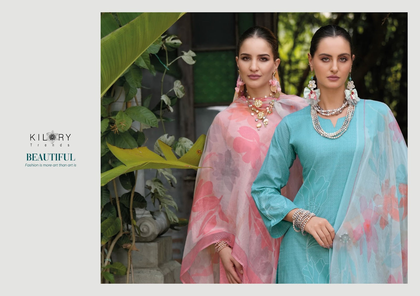 Summer Muse Kilory Lawn Cotton Pant Style Suits Manufacturer Ahmedabad