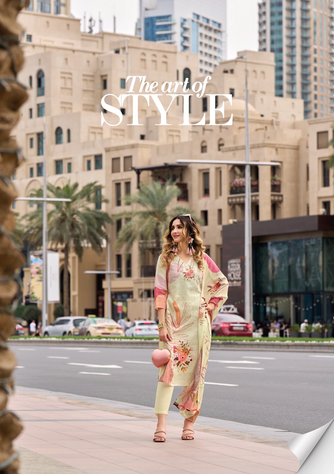 Summer Pastels Ladyleela Pure Cotton Readymade Pant Style Suits