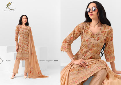 Summer Petals 73444 Rakhi Fashion Mul Cotton Pant Style Suits Supplier Gujarat
