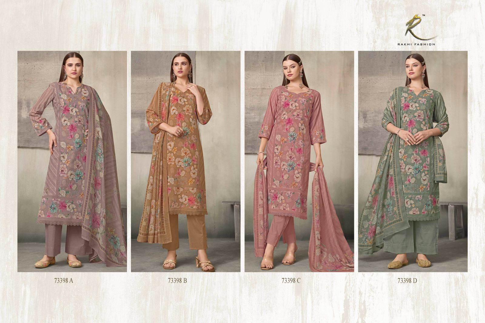 Summer Petals Rakhi Fashion Linen Pant Style Suits Wholesaler Ahmedabad