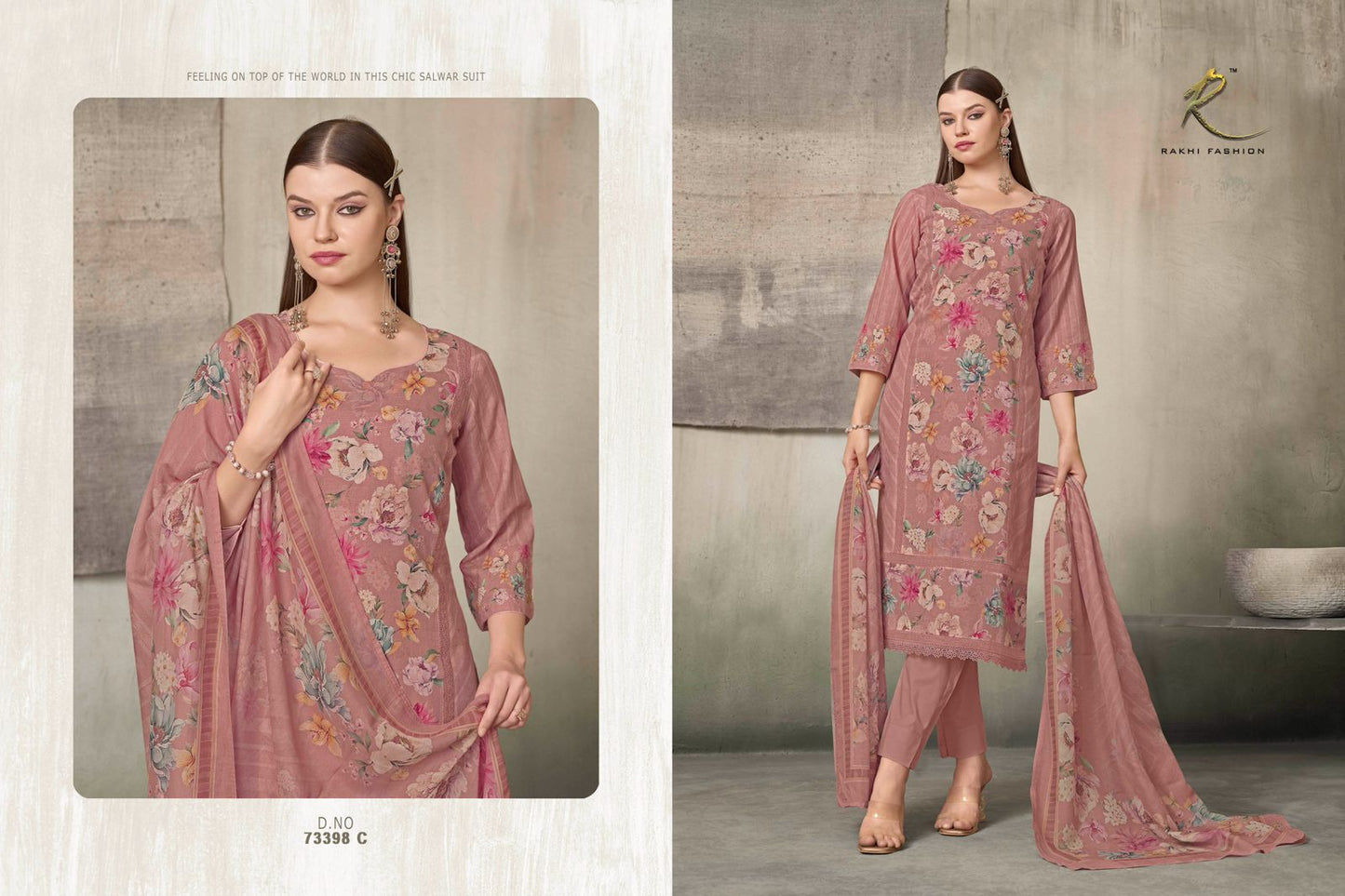 Summer Petals Rakhi Fashion Linen Pant Style Suits Wholesaler Ahmedabad