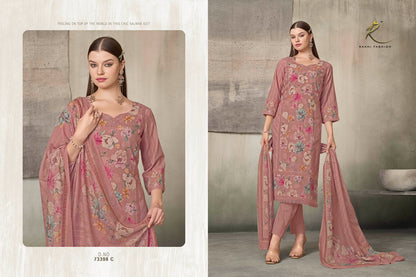 Summer Petals Rakhi Fashion Linen Pant Style Suits Wholesaler Ahmedabad