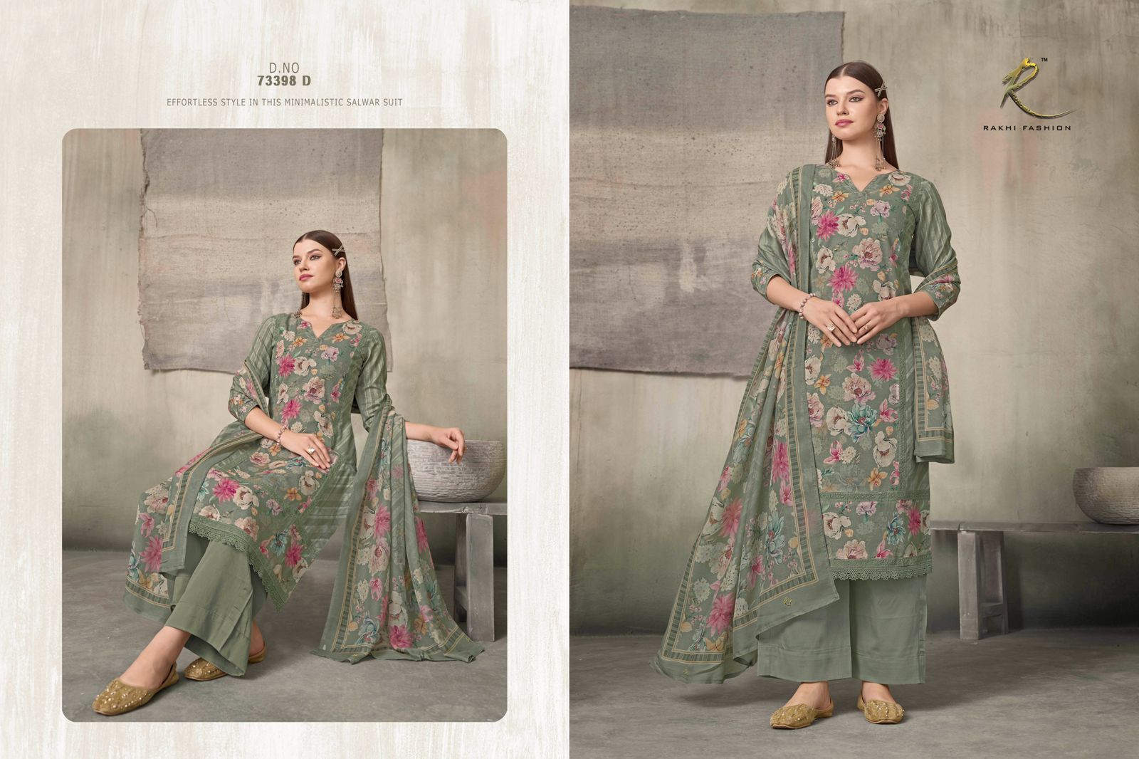 Summer Petals Rakhi Fashion Linen Pant Style Suits Wholesaler Ahmedabad