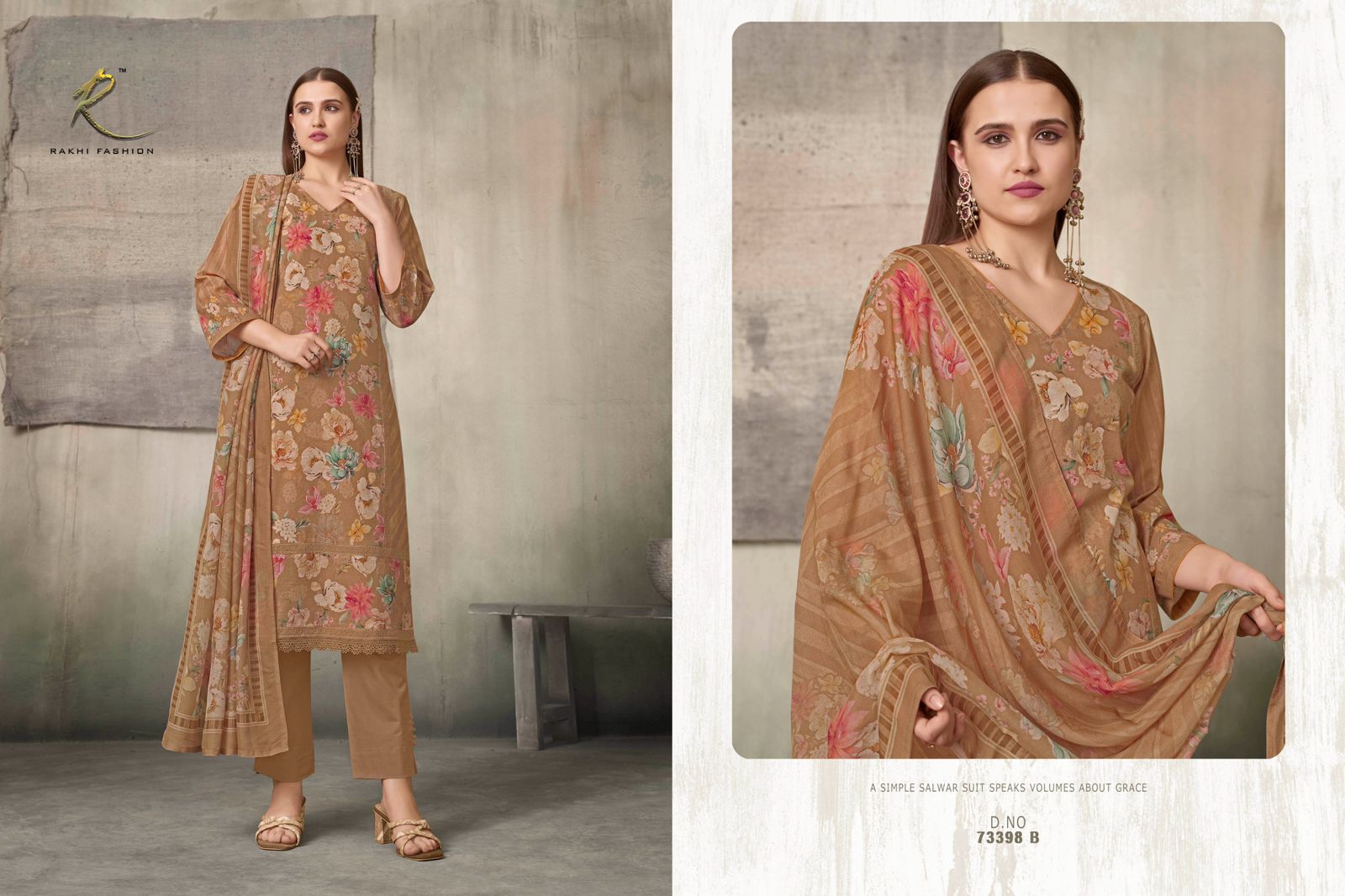 Summer Petals Rakhi Fashion Linen Pant Style Suits Wholesaler Ahmedabad