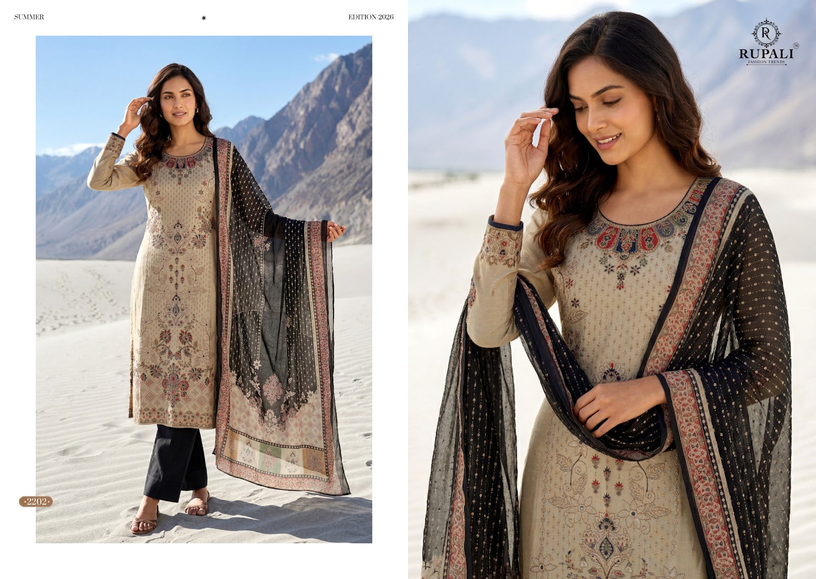 Summer Princess Rupali Viscose Muslin Pant Style Suits Supplier Ahmedabad