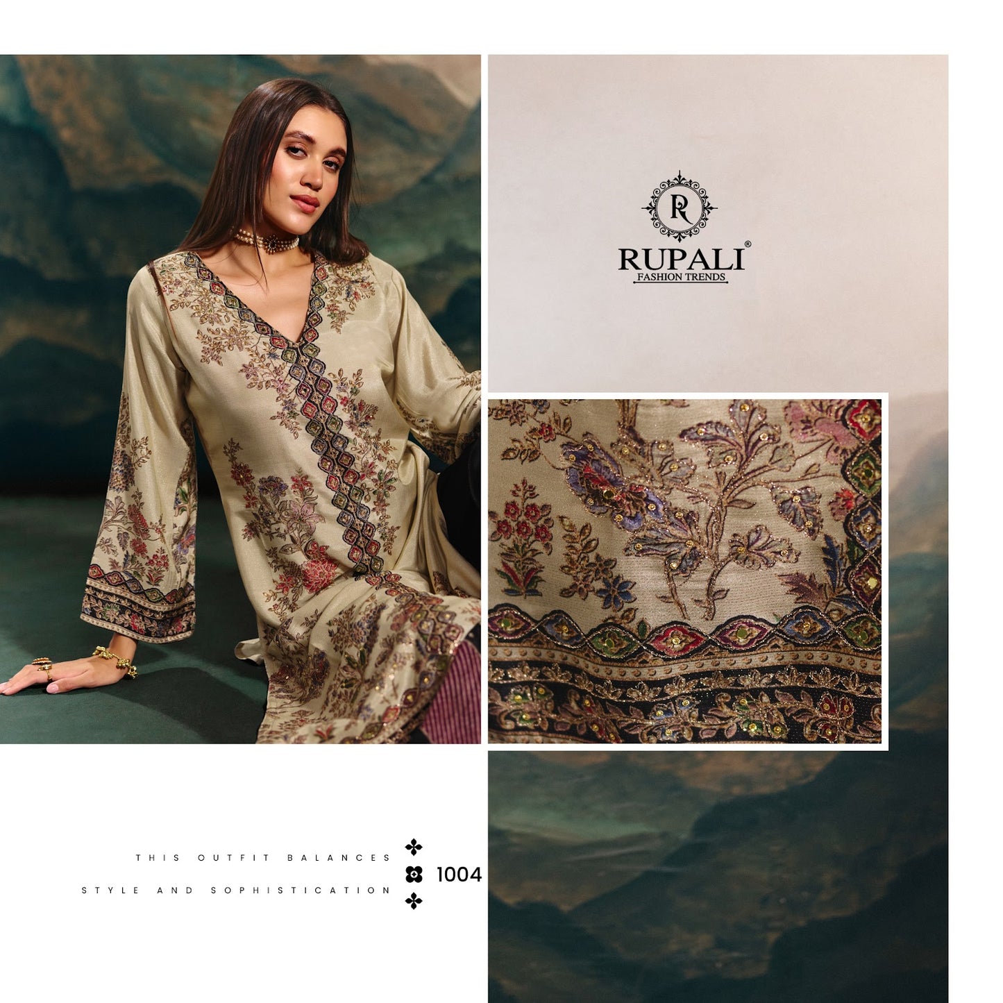 Summer Princess Vol 3 Rupali Viscose Muslin Pant Style Suits Manufacturer