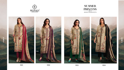 Summer Princess Vol 3 Rupali Viscose Muslin Pant Style Suits Manufacturer