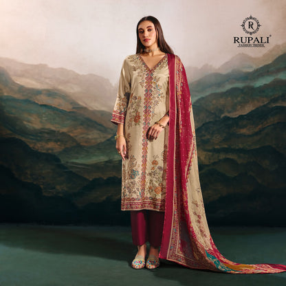 Summer Princess Vol 3 Rupali Viscose Muslin Pant Style Suits Manufacturer