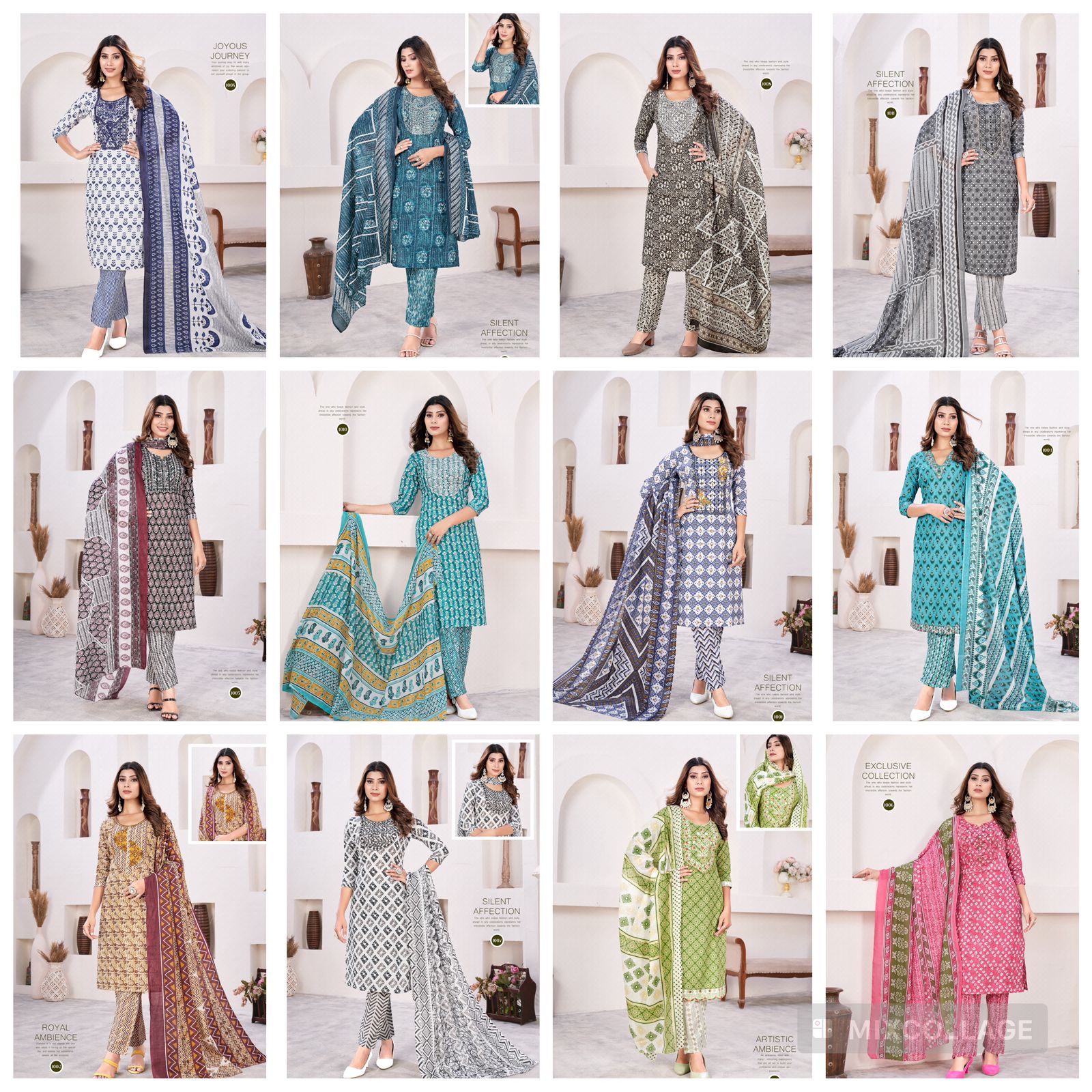 Summer Queen Vol 1 Tht Cotton Readymade Pant Style Suits