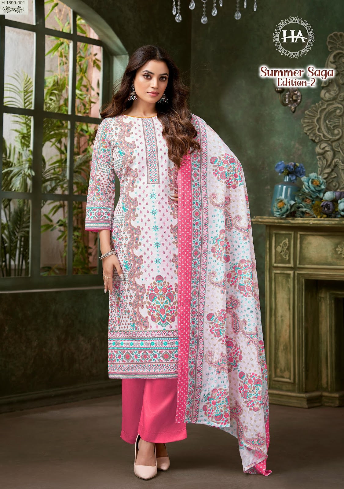 Summer Saga Edition 2 Harshit Fashion Pure Cotton Pant Style Suits Exporter Ahmedabad