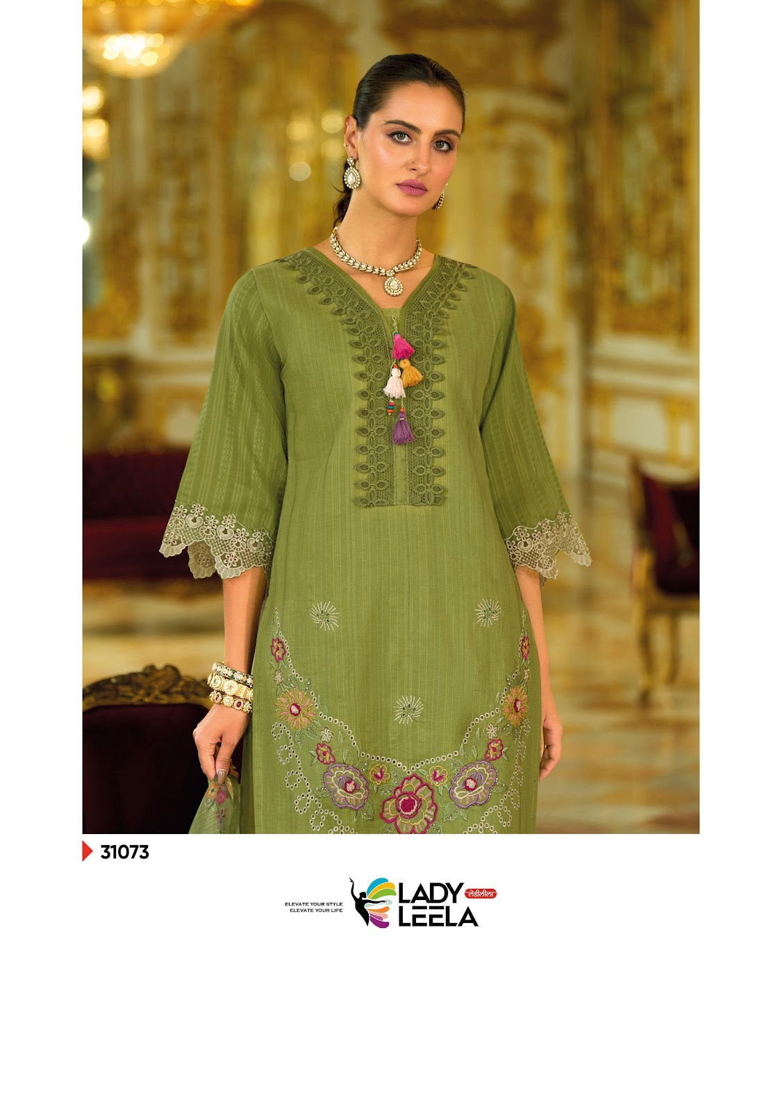 Summer Saga Ladyleela Pure Cotton Readymade Pant Style Suits Wholesaler Gujarat