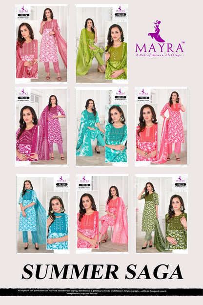 Summer Saga Mayra Jaipuri Readymade Pant Style Suits Manufacturer