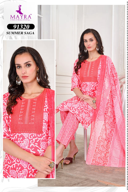 Summer Saga Mayra Jaipuri Readymade Pant Style Suits Manufacturer