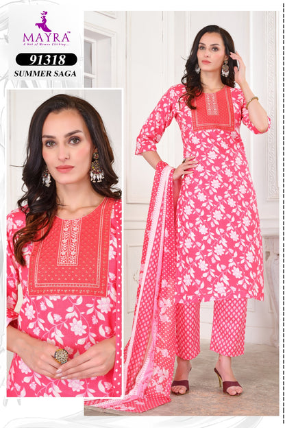 Summer Saga Mayra Jaipuri Readymade Pant Style Suits Manufacturer