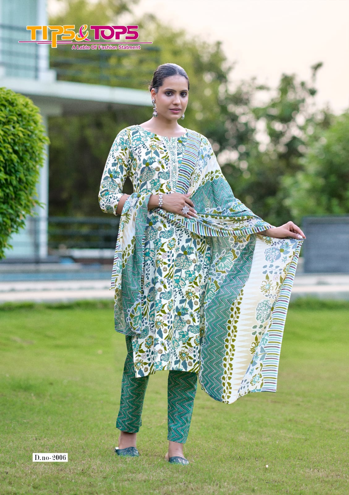 Summer Saga Vol 2 Tips Tops Readymade Cotton Pant Suits Wholesaler India