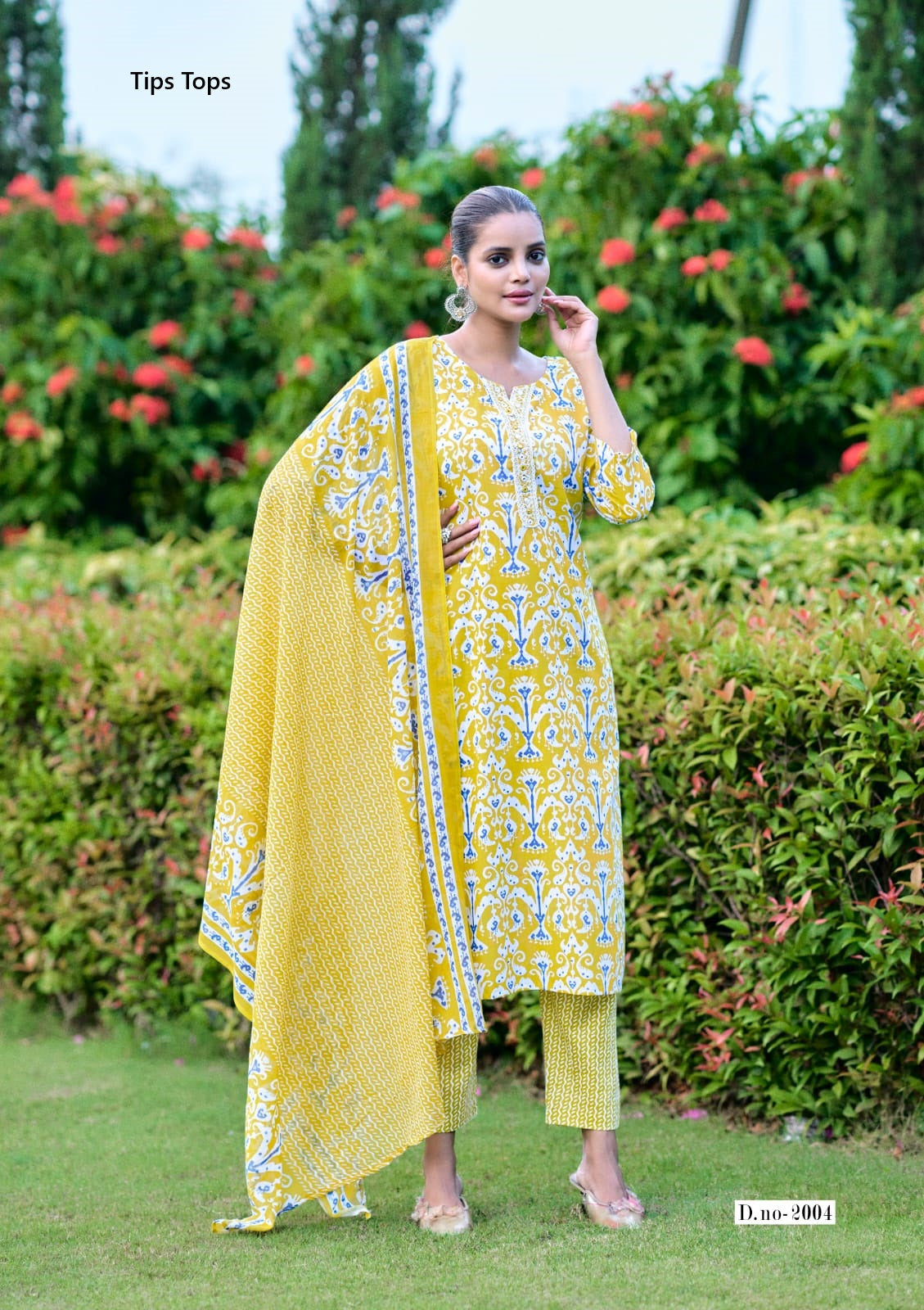 Summer Saga Vol 2 Tips Tops Readymade Cotton Pant Suits Wholesaler India