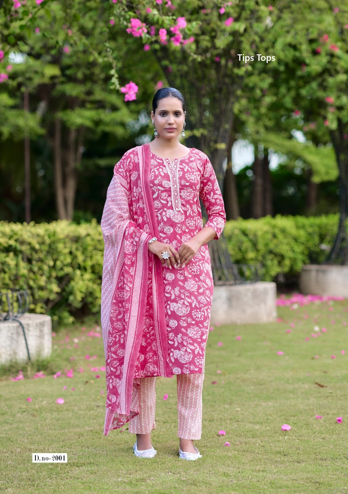 Summer Saga Vol 2 Tips Tops Readymade Cotton Pant Suits Wholesaler India