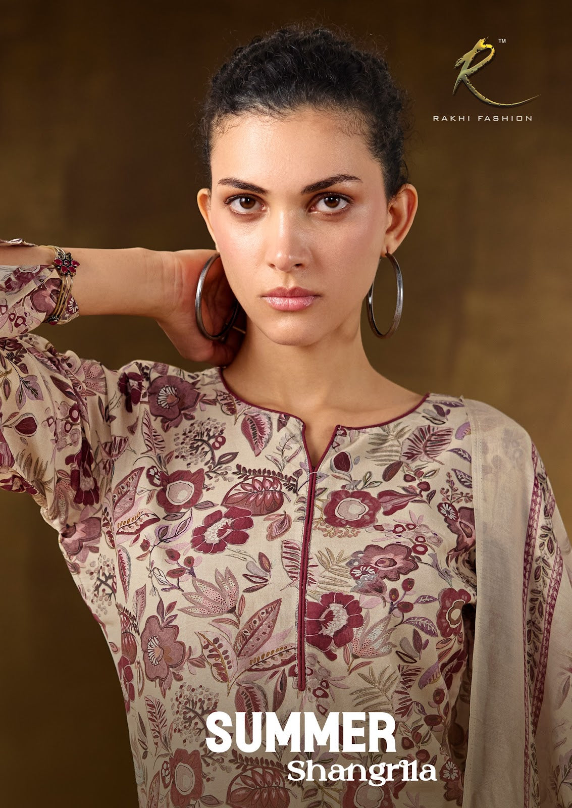 Summer Shangrila 73465 Rakhi Fashion Mul Chanderi Plazzo Style Suits Supplier