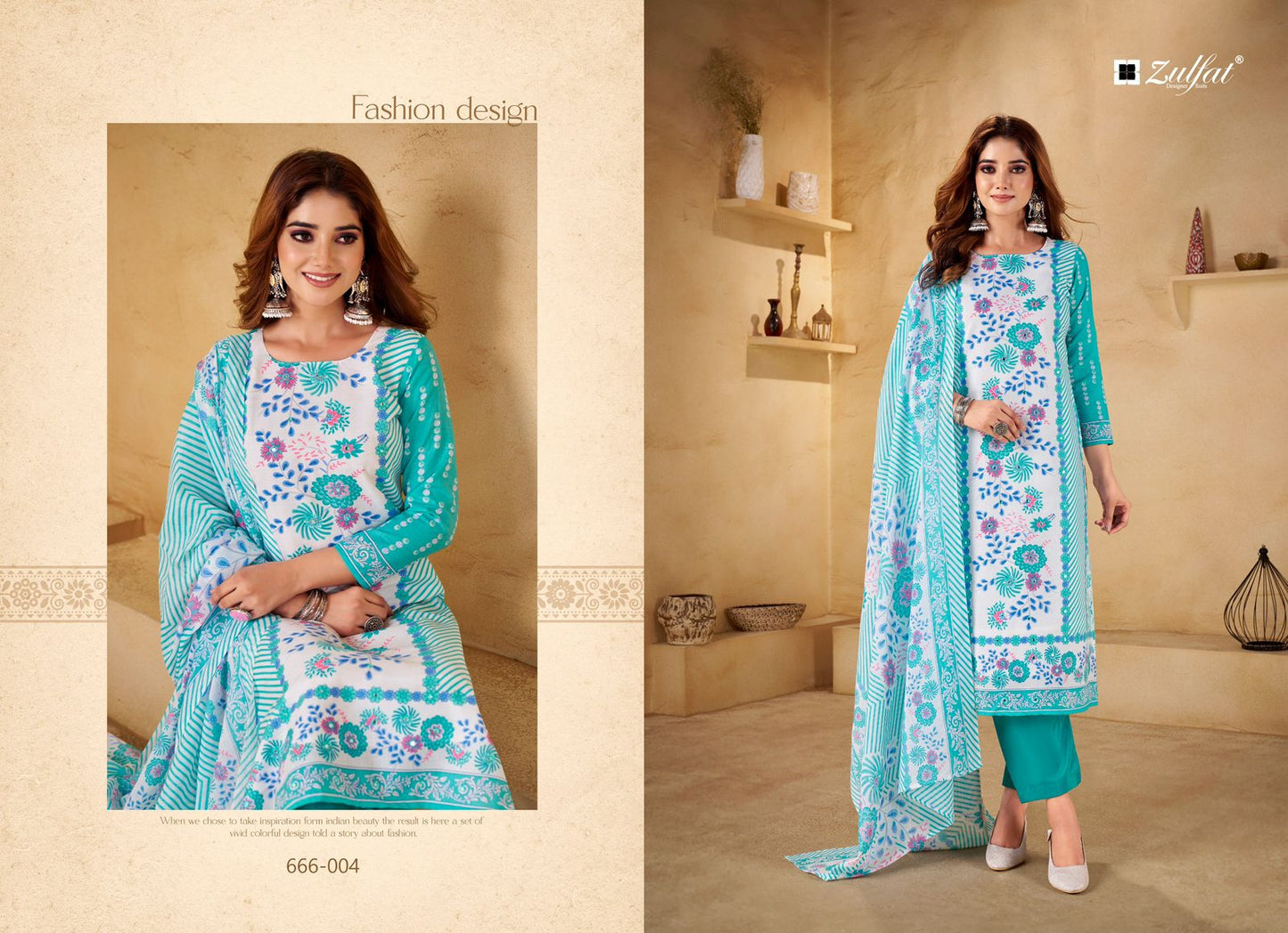 Summer Shine Vol 3 Zulfat Designer Cotton Karachi Salwar Suits Wholesale Price