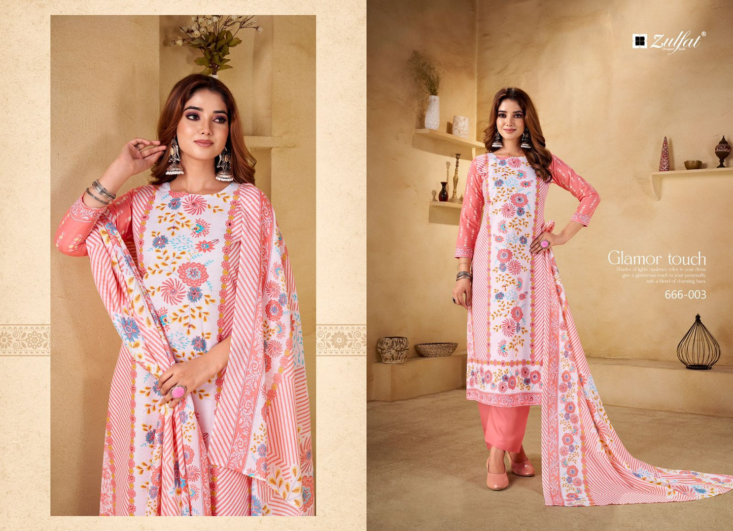 Summer Shine Vol 3 Zulfat Designer Cotton Karachi Salwar Suits Wholesale Price