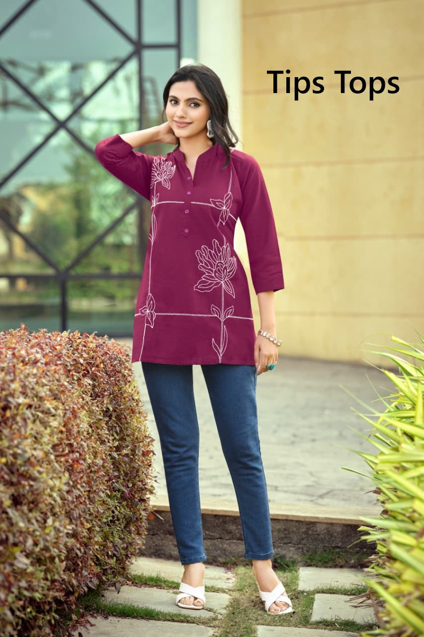 Summer Shorts Tips Tops Cotton Short Kurtis Wholesale Rate