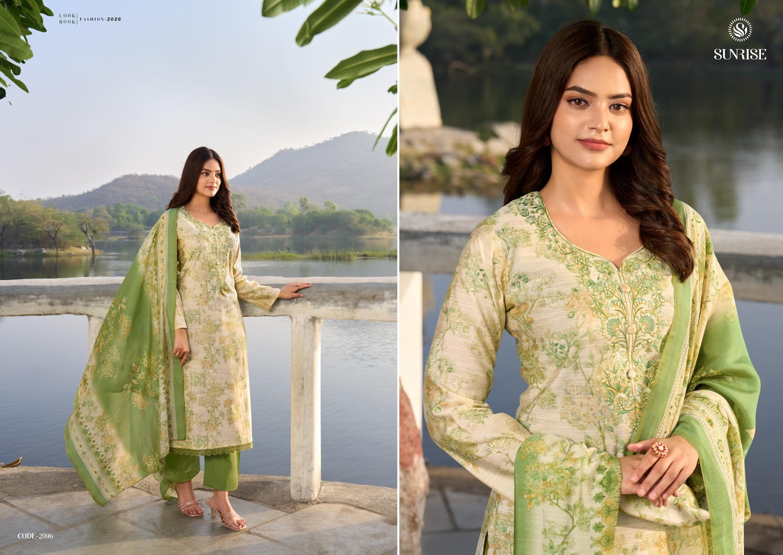 Summer Silk Vol 2 Sunrise Pant Style Suits Exporter