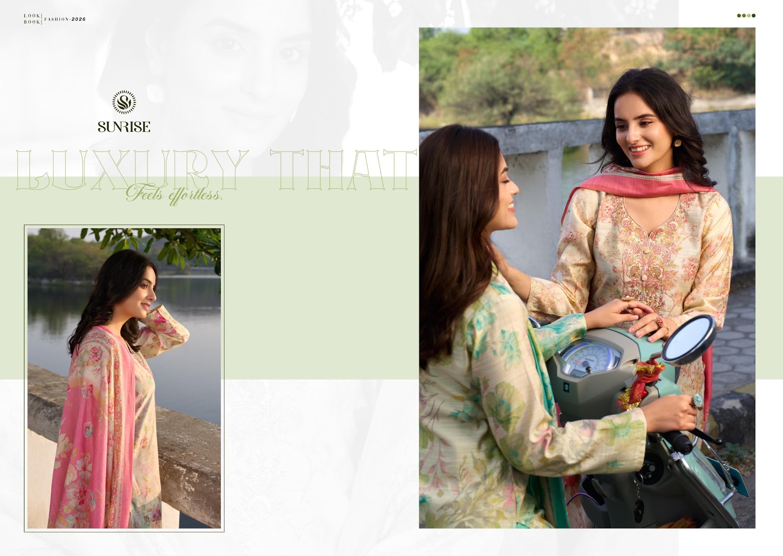 Summer Silk Vol 2 Sunrise Pant Style Suits Exporter