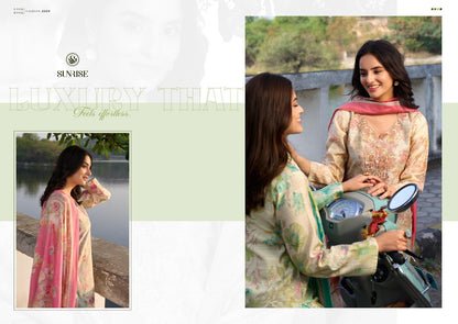 Summer Silk Vol 2 Sunrise Pant Style Suits Exporter