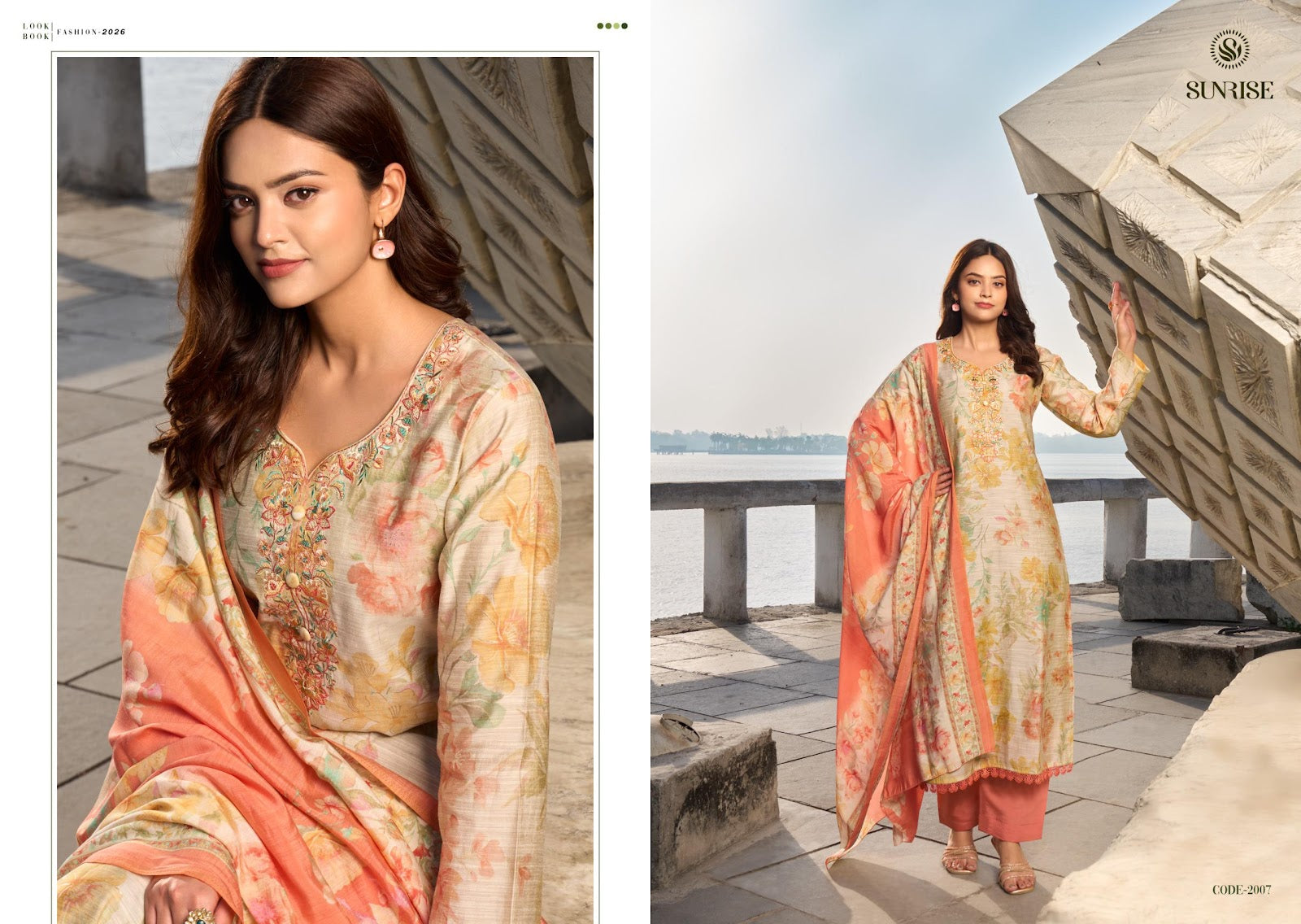 Summer Silk Vol 2 Sunrise Pant Style Suits Exporter