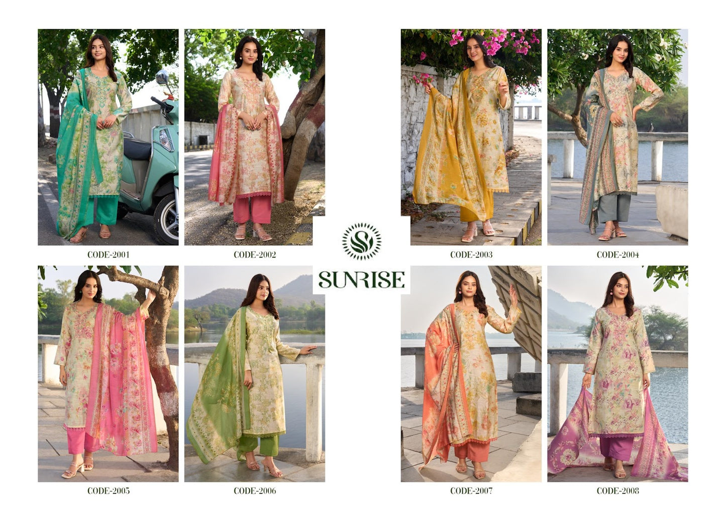 Summer Silk Vol 2 Sunrise Pant Style Suits Exporter