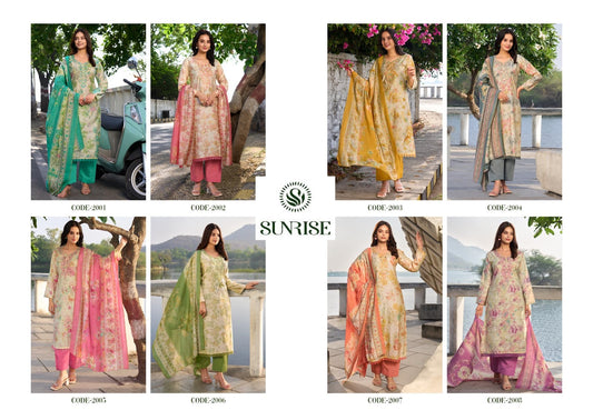 Summer Silk Vol 2 Sunrise Pant Style Suits Exporter