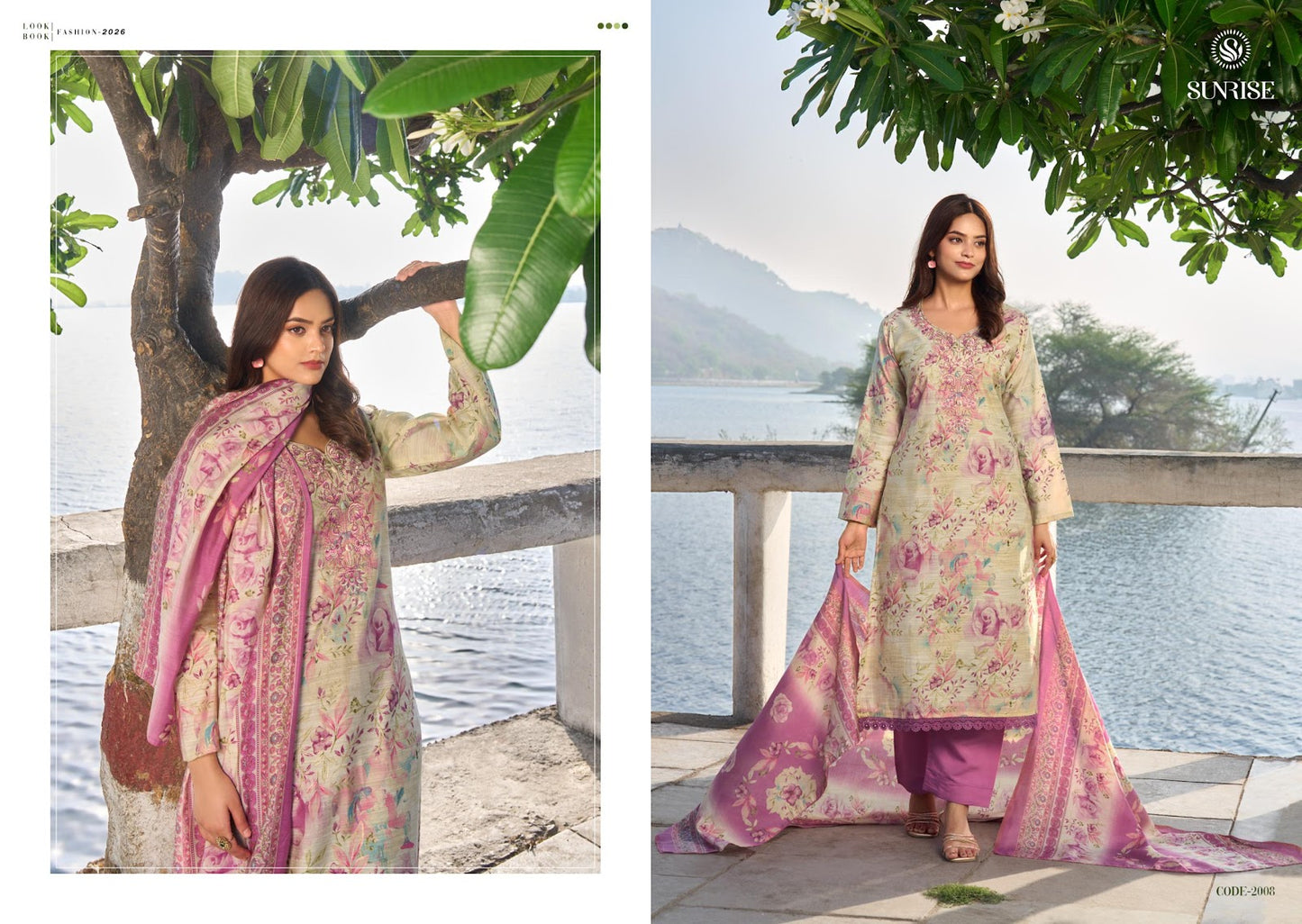Summer Silk Vol 2 Sunrise Pant Style Suits Exporter