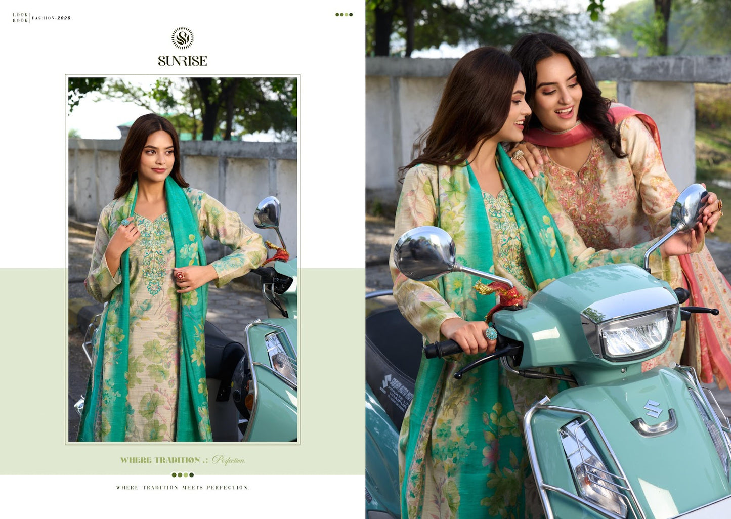 Summer Silk Vol 2 Sunrise Pant Style Suits Exporter