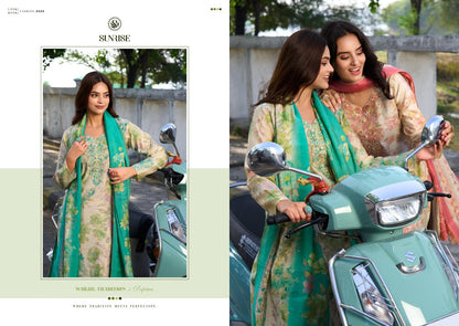 Summer Silk Vol 2 Sunrise Pant Style Suits Exporter