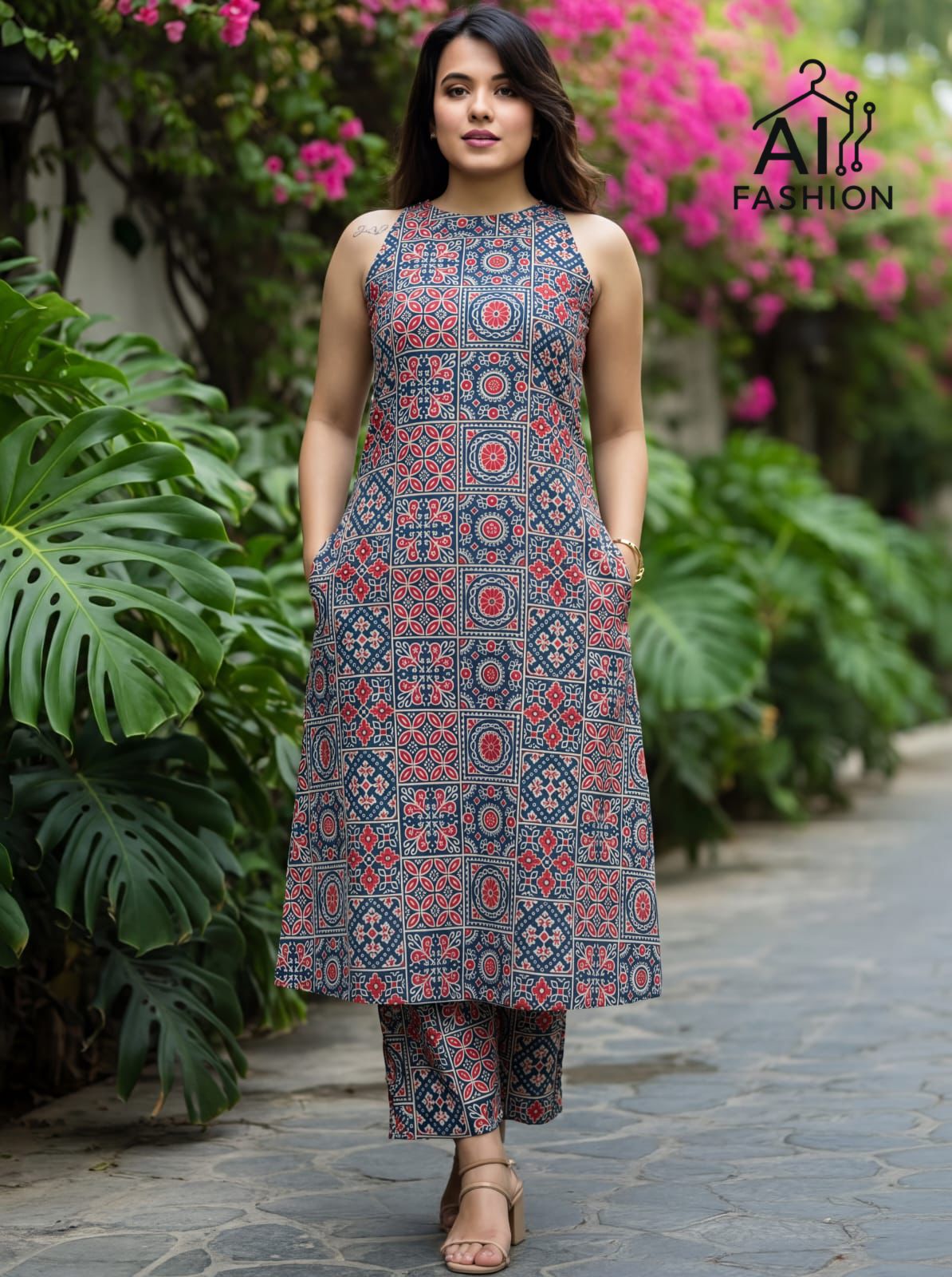 Summer Special 1305 Bluehills Cotton Co Ord Set Exporter India