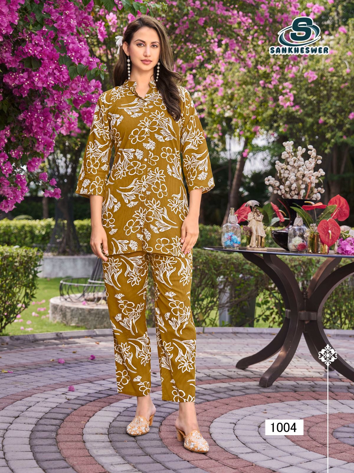 Summer Special Vol 2 Sankheswer Reyon Co Ord Set Manufacturer Gujarat