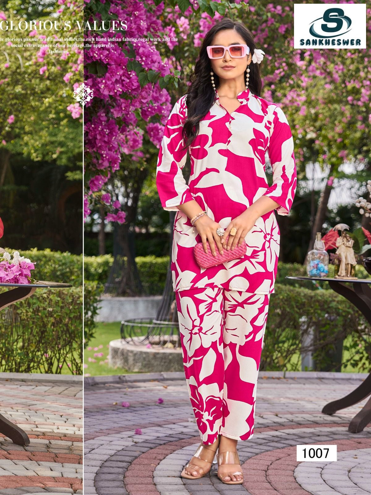 Summer Special Vol 2 Sankheswer Reyon Co Ord Set Manufacturer Gujarat