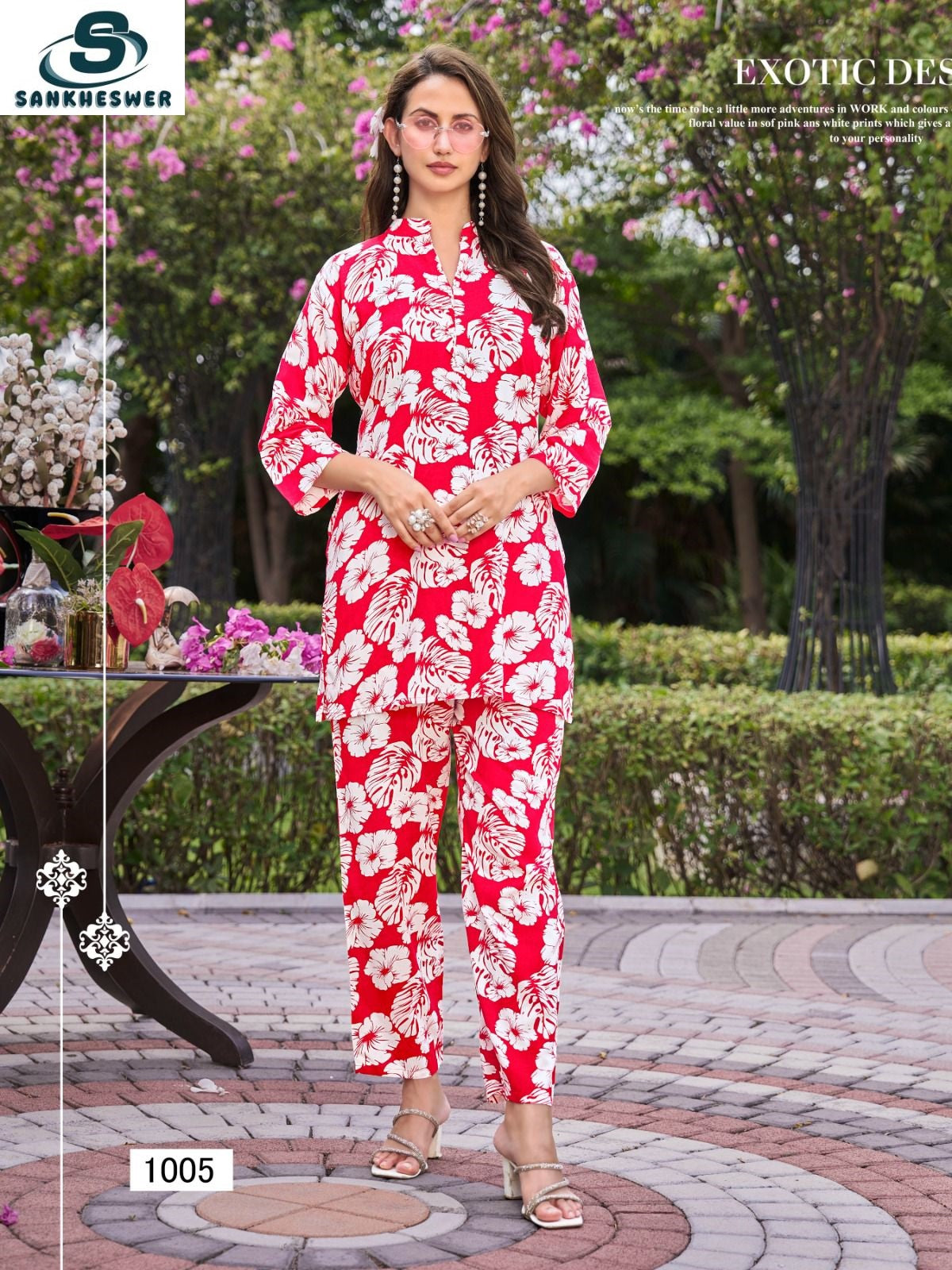 Summer Special Vol 2 Sankheswer Reyon Co Ord Set Manufacturer Gujarat