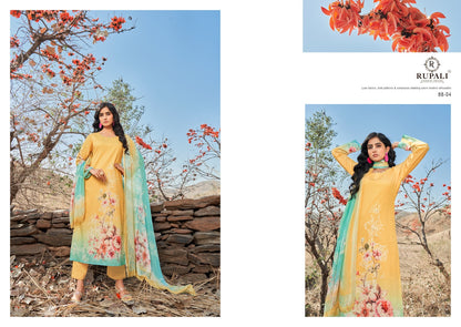 Summer Sunshine Rupali Pure Lawn Pant Style Suits Wholesale Price